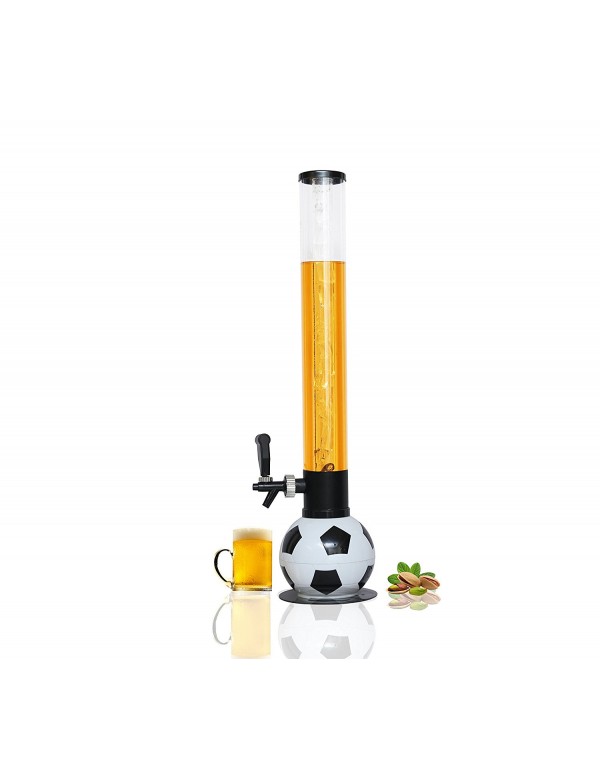 Football Beer/Liquor Dispenser with Ice Tube 3000 ML Capacity