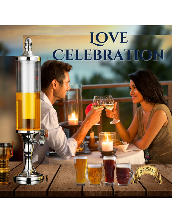 BARRAID European Candle Design Beer/Liquor Tower/D...