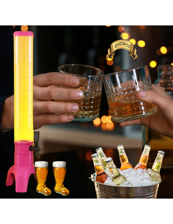 BARRAID Custom Tall Table Beer/Liquor Dispenser/De...