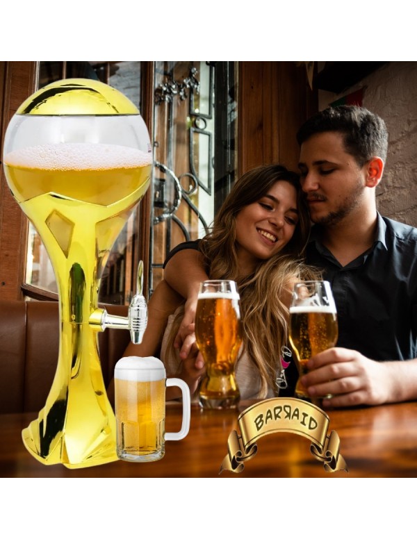 Large Capacity World Cup Beer Tower/Dispenser/Deca...