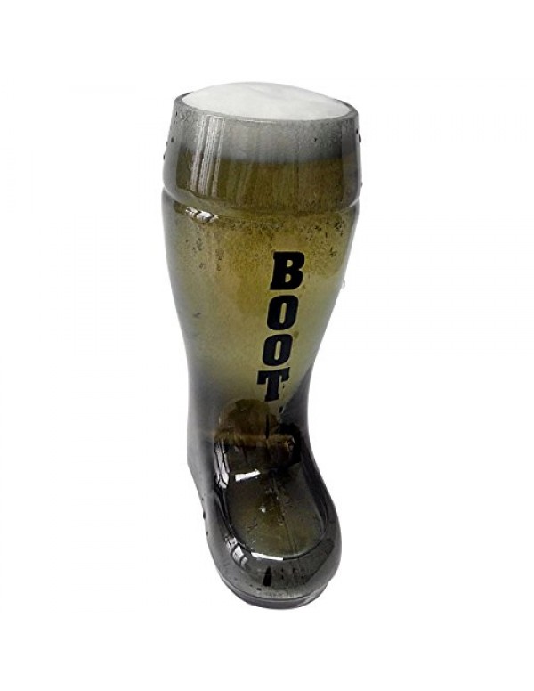 Barraid Smoke Beer Boot Glass 650 ml Capacity