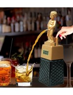 Bonny Boy Square Golden Liquor Dispenser...